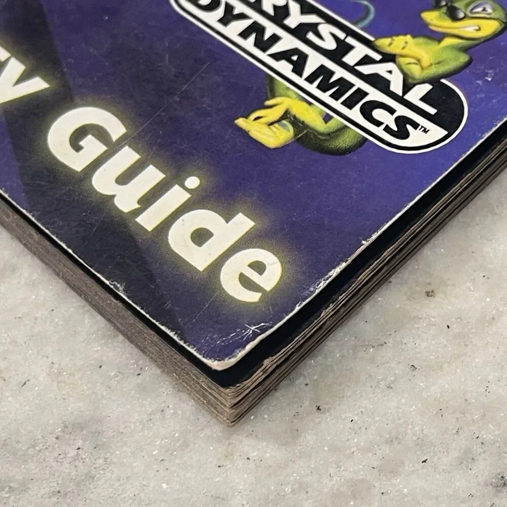 Gex Enter The Gecko (PS 1-PC) Official Strategy Guide By Dimension Rare & Clean